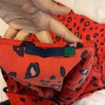 Ava Red Leopard Midi Slip Dress Photo 3