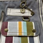 Fossil  Striped Canvas Tote Bag Photo 1