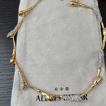 Alexis Bittar NWOT  Gold and Silver Crystal Necklace Photo 3