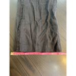 Talbots  Irish Linen Pants Womens 14 Black Trousers Coastal Resort Cropped Preppy Photo 9