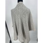 Natural Reflections  Gray Long Open-front Cardigan One Size Photo 4