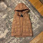 Under Armour  Women's Armour Down Vest in Tan Brown Small Photo 2