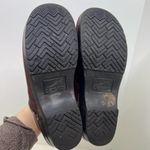Dansko  dark red leather professional slip on clog shoes non stick size 40 / 9.5 Photo 6
