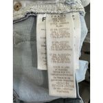 Frame  Le High Skinny jeans Size 26 in a light blue wash with distressed knees. Photo 6