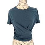 Lululemon  Time To Restore Short Sleeve Top Nocturnal Teal Women's 6 EUC Photo 2