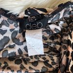 90s beaded leopard top or dress Brown Size L Photo 5