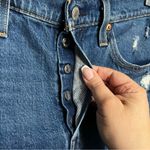 Levi's Levi’s Premium Quality 501’s High Rise Button Fly Distressed Denim Jeans Photo 9