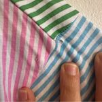 Koolaburra by UGG Notch Collar Print Block Pajama Shirt Too Womens’s 2X, stripes Green Size XXL Photo 7