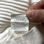 As You Wish Juniors large sweater dress off white ribbed long sleeved dress women’s small Photo 6