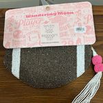 Wandering Moon | Beaded Football 🏈 Wallet Brown Photo 3