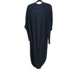 Maison De Papillon Quiet Luxury Silk Cashmere Cocoon Cardigan XS Black Minimal Photo 3