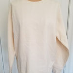 Ralph Lauren Women's Logo Embroidered Pullover Sweatshirt Winter Cream Size XS Photo 0