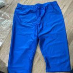 NWT women's Medium royal blue bike shorts Photo 0