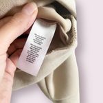 Tahari  cream pullover quarter zipped suede textured sweater​​​​​​​​​​ Photo 12