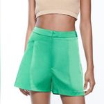 ZARA SATIN SHORTS Photo 3