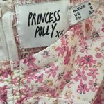 Princess Polly  Elmer Ruched Lined Mini Dress Pink & White Floral‎ Size 0 Photo 6