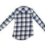 Fox Racing Flown Flannel Button Up Shirt Collared Long Sleeve Womens Small Top Photo 1