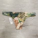 Vitamin A 💕💕 Bikini Hipster Bikini Bottom ~ Palm Leaf Print 6 Small S NWT Photo 3