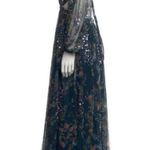 Mac Duggal 💕IEENA 💕 Blue Floral Chiffon Dress Multi-Color Floral Print 4 NWOT Photo 7