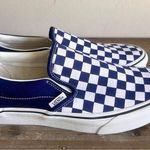 Vans Classic Slip On True Blue Checkerboard Unisex Shoe Size 8 or 6.5 #B1920 Photo 0