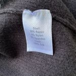 π€ Semantiks Nordstrom Long Black Sweater/Tunic/Top, Silk Neck Tie, Plus Photo 7