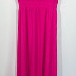 Gianni Bini  Lattice Back Maxi dress hot pink size 0 Photo 0