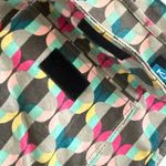 KAVU Pure Cotton Canvas Geometric Crossbody Bag Buckle Straps Hippie Casual Photo 5