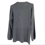 Michael Kors  Gray VNeck Snap Button Cardigan Photo 4