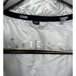 Guess  Quilted Puffer Jacket In Silver Women’s Size Large Lightweight Thick Hike Photo 7