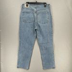 Everlane Jeans Womens 31 Blue Light Wash Original Cheeky Crop High Rise Straight Photo 7