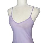 Mary Green L Lilac Lavender Sheer Slip Dress Nightgown Lingerie Dainty Nightie Purple Size L Photo 1