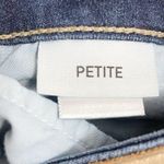 Paige  Denim High Rise Bell Canyon Flare Jeans Dion Dark Wash Size 26 | 2 Petite Photo 8