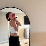 AGOLDE  Racer Halter Cut Tank Cropped  Photo 2