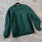 Set Active  Green Oversized Crewneck Sweatshirt Photo 0