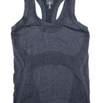 Athleta Momentum Charcoal Heather Grey Seamless Racerback Tank Top size XS Photo 0