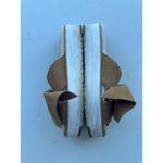 UGG  Australia Joan II Chestnut Suede Leather Floppy Bow Platform Sandals 7 Photo 4