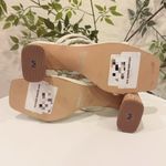 Kaanas Sarchi Cork Heel with Twisted Upper Ivory Size 6 NWOT White Photo 5