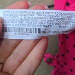 ZARA  TRF Pink Black Polka Dot Corset Front Top Small Photo 7