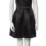 Marina Moscone Elegant Black Strapless mini Dress romantic size 14 Photo 0
