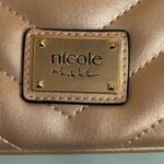 Nicole Miller  Brassy gold chain crossbody bag purse Photo 2