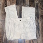 Monteau NWT  Los Angeles Linen Blend 2 pc pinstriped set size XL Photo 2