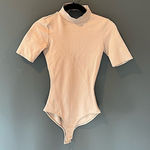 Lulus NWOT,  Beige/Tan Bodysuit, Small Photo 0