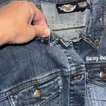Denim HARLEY DAVIDSON Jacket Women's Size Medium Pink Size L Photo 6