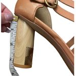 SARTO Ollie Dress Sandals Camel Leather Size 10 Photo 5