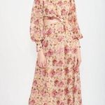 En Saison Lissandra Midi Dress Pink Floral Multi Photo 0