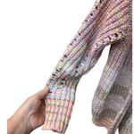 Grace + Karma size S over sized chunky cotton blend cardigan Pink Photo 3