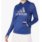 Adidas  Climawarm Womens Athletics Badge of Sport Camo Print Hoodie Sz XS Photo 0