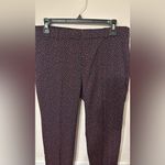 Banana Republic | Blue & Red Avery Tapered Straight Fit Pants | Size 4 Photo 1