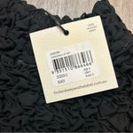 Finders Keepers NWT Anthropologie’s  Popcorn Black Smocked Longsleeve Top Small Photo 4