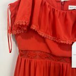 Dress the Population Dream Chiffon Sundress in Poppy Sz M Photo 3
